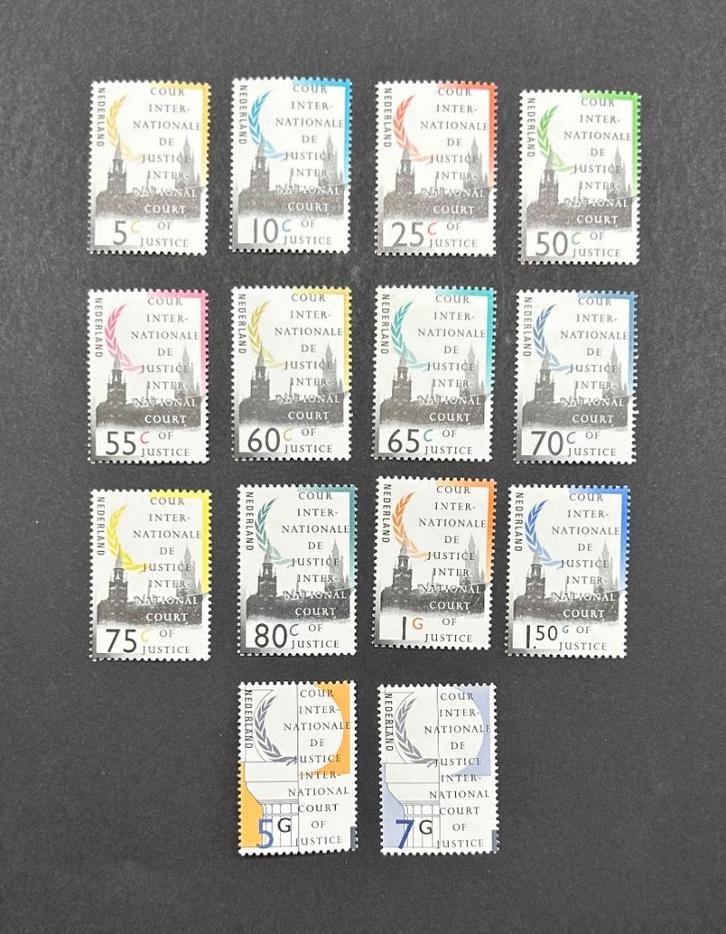 Nederland | Cour Internationale PZ serie, PF, Postzegels en Munten, Postzegels | Nederland, Postfris, Na 1940, Ophalen of Verzenden