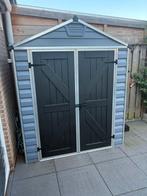 Palram tuinhuis met 2 openslaande deuren, Tuin en Terras, Minder dan 250 cm, Kunststof, Schuur, Ophalen of Verzenden