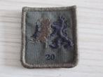 Borstembleem 20 Natres Bataljon, Verzamelen, Embleem of Badge, Nederland, Landmacht, Verzenden