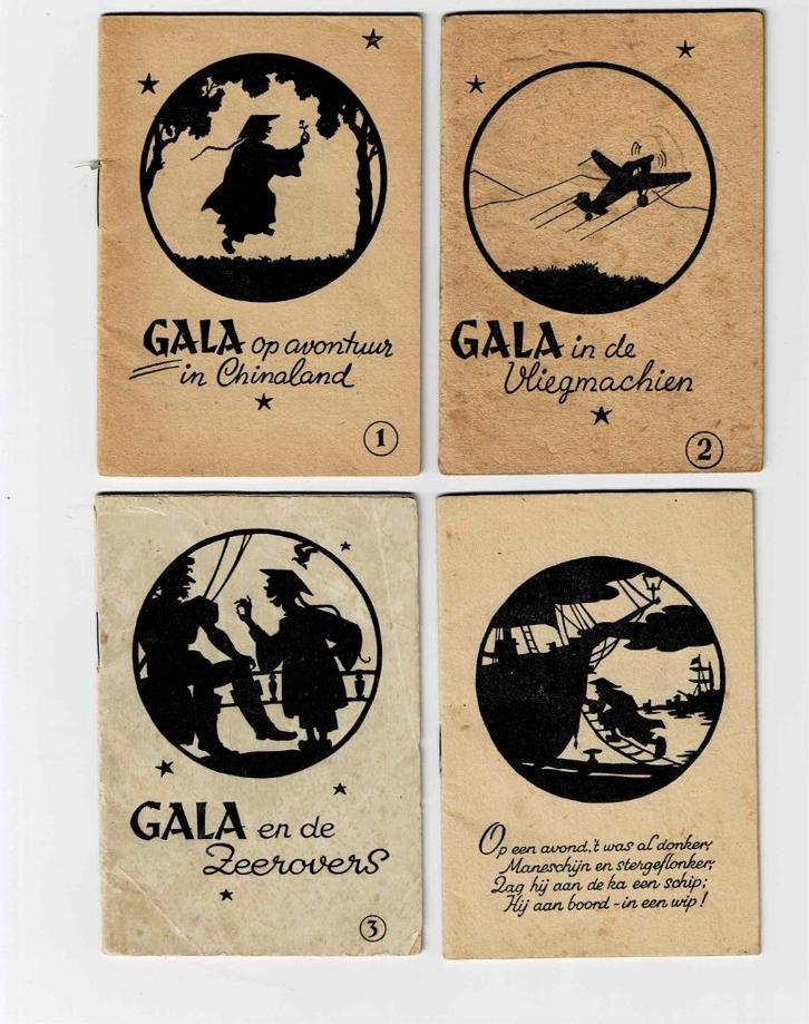 Oude plaatjes boekjes van "GALA", Verzamelen, Merken en Reclamevoorwerpen, Zo goed als nieuw, Overige typen, Verzenden