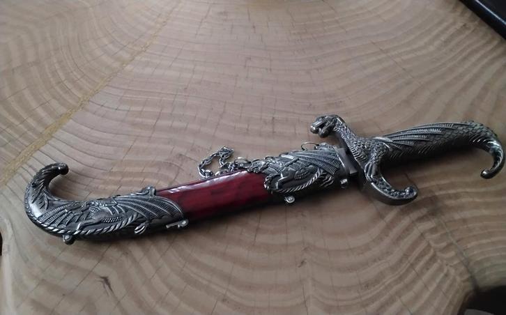 Sierdolk met Drakenmotief, Antiek en Kunst, Antiek | Overige Antiek, Ophalen of Verzenden