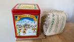 Rood Theeblik Yves Rocher winter kerstblik afbeeldingen zgan, Verzamelen, Blikken, Ophalen of Verzenden, Zo goed als nieuw, Thee