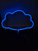 Blauwe neon lamp, Ophalen, Zo goed als nieuw