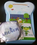 Nieuwe broodtrommel Schoolpleinspelen van Milner incl frisbe, Ophalen of Verzenden, Nieuw