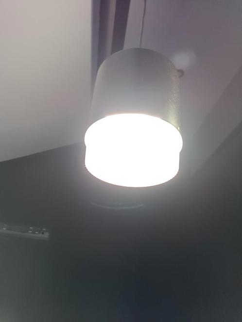 Thunder hanglamp ,vintage metalen , glas, Huis en Inrichting, Lampen | Plafondlampen, Gebruikt, Glas, Metaal, Ophalen of Verzenden