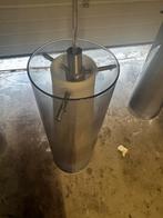 Mooie Hanglamp, Ophalen of Verzenden, Zo goed als nieuw, Glas, 50 tot 75 cm