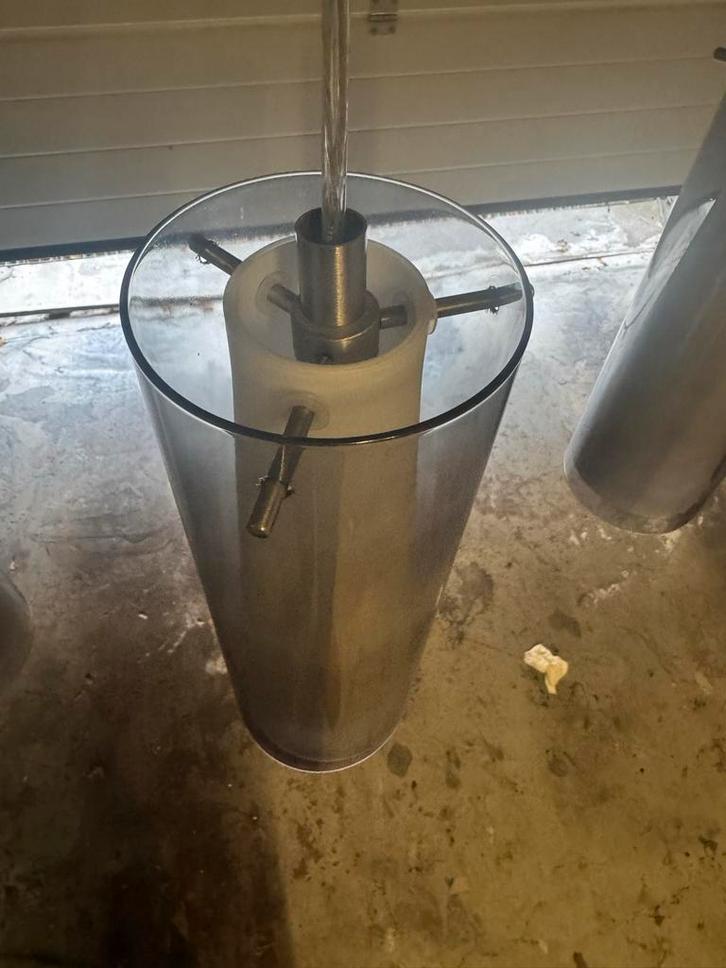 Mooie Hanglamp, Huis en Inrichting, Lampen | Hanglampen, Zo goed als nieuw, 50 tot 75 cm, Glas, Ophalen of Verzenden