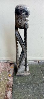 Houten CD Rek met Zwijgend Beeld, Ophalen