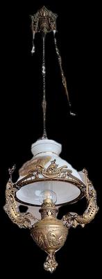 Elektrische olielamp gratis, Antiek en Kunst, Ophalen of Verzenden