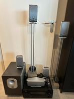 Denon receiver met JBL 5.1 speakers en subwoofer, Audio, Tv en Foto, Home Cinema-sets, Gebruikt, 70 watt of meer, 5.1-systeem