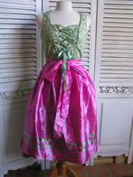 tiroler dirndl jurk en schort maat 36 nr GG 1032, Carnaval, Outfit classic, Verzenden, Zo goed als nieuw
