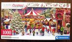 Christmas Village - Kerst legpuzzel - 1000 st, Ophalen of Verzenden, 500 t/m 1500 stukjes, Zo goed als nieuw, Legpuzzel