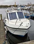 Visboot 6mtr x 2,40mtr, 40pk Mercury compleet met apparatuur, Watersport en Boten, Vis- en Consoleboten, Ophalen, Gebruikt, 3 tot 6 meter