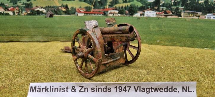 Marklin speelgoedartillerie-militair kanon jaren 1920, Antiek en Kunst, Antiek | Speelgoed, Ophalen of Verzenden