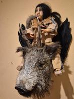 Taxidermie, opgezette prachtige aparte Wolpertinger., Verzamelen, Dierenverzamelingen, Ophalen of Verzenden, Zo goed als nieuw