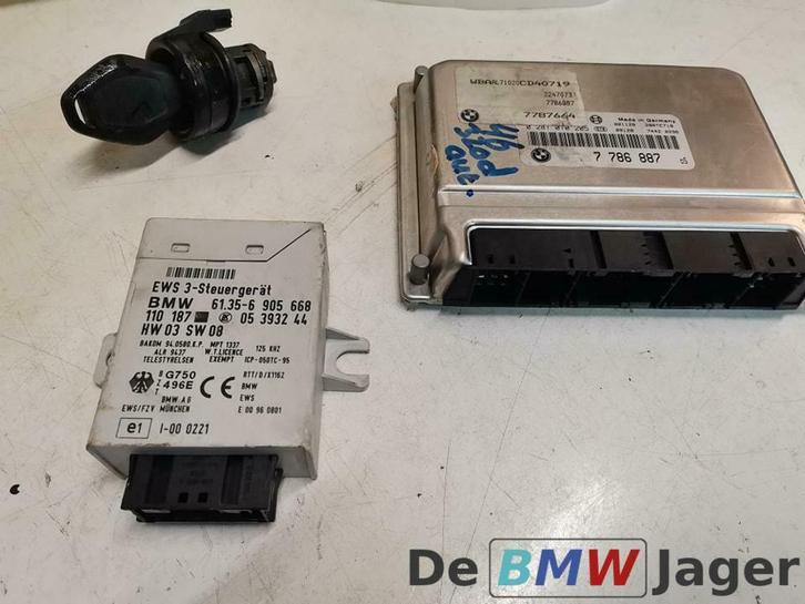 DDE met EWS en sleutel BMW 3-serie E46 320D M47 7787664, Auto-onderdelen, Elektronica en Kabels, BMW, Gebruikt, Ophalen of Verzenden