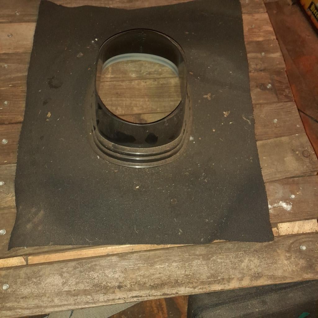Dakdoorvoer, Doe-het-zelf en Verbouw, Ophalen, Kunststof, Zwart, Overige typen