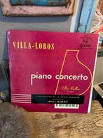 Villa Lobos lp plaat vintage piano concerto Ellen Ballon, Ophalen of Verzenden, Romantiek, Gebruikt