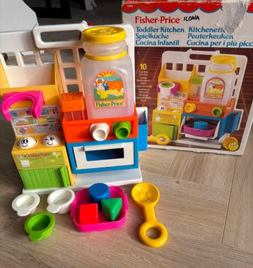 FISHER PRICE KEUKEN 1986 NR1008 VINTAGE beschikbaar voor biedingen