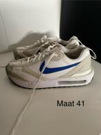 Nike Air Max Dawn Wit/Blauw Maat 41, Ophalen, Gedragen, Wit, Sneakers of Gympen
