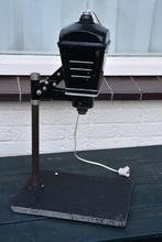 Handgemaakte vergroter zwart vintage, verzamel item, uniek, Ophalen of Verzenden, Gebruikt, Doka-onderdelen