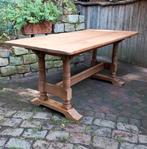 Antieke eiken kloostertafel, eetkamertafel, tuintafel, Ophalen