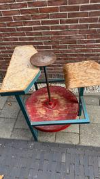 Pottenbakkersstoel met draaischijf, Hobby en Vrije tijd, Ophalen, Gebruikt