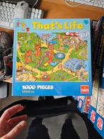 That's Life Puzzel - 1000 stukjes, Ophalen of Verzenden, 500 t/m 1500 stukjes, Zo goed als nieuw, Legpuzzel