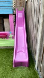 Grote roze glijbaan, Ophalen, Zo goed als nieuw, Glijbaan, Aanbouwonderdeel