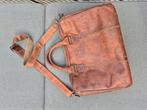 Micmacbags echt leren laptoptas, Ophalen of Verzenden, Gebruikt, Bruin, Handtas