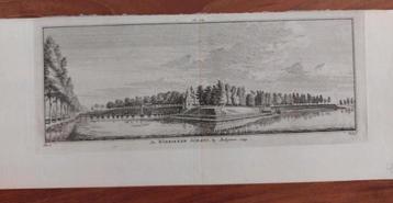 263-264 / De Wierikker Schans te Bodegraven Gravure 18e eeuw beschikbaar voor biedingen