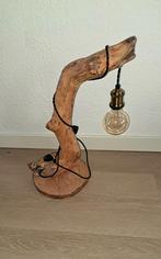 Zeer leuke exclusive  boomtak lamp compleet met lamp, Ophalen