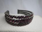 Paarse Strass Armband Vintage, Ophalen of Verzenden, Gebruikt, Paars, Met strass