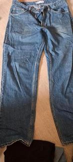 jeans Bershka maat 38 wide, Ophalen of Verzenden, Zo goed als nieuw, Blauw, W32 (confectie 46) of kleiner