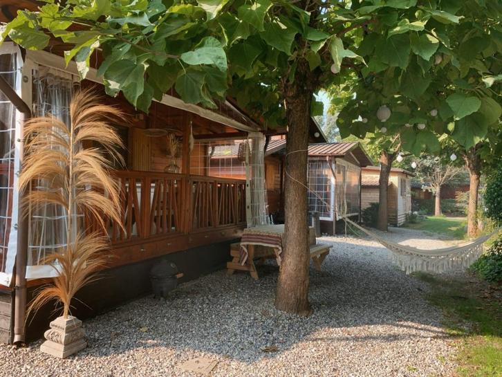Twee charmante cabins / chalets te koop in Porlezza €39.500, Vakantie, Vakantiehuizen | Italië, Lombardije en Merengebied, Chalet, Bungalow of Caravan