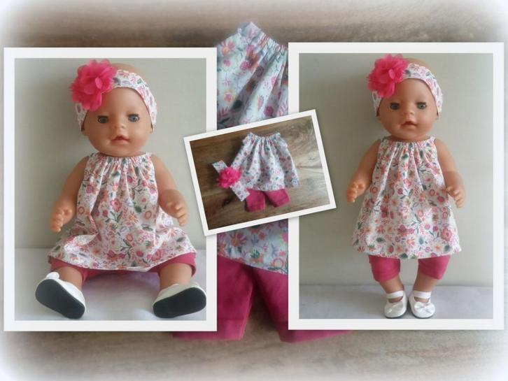 Poppenkleertjes kleertjes voor een baby pop van 43 cm no 6, Kinderen en Baby's, Speelgoed | Poppen, Nieuw, Babypop, Ophalen of Verzenden