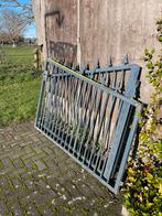 Sierhekwerk Poort - IJzer 2x plusmin. 195 cm., Tuin en Terras, Tuinhekken en Hekwerk, Met poort, Gebruikt, Ophalen of Verzenden