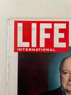 Vintage Life Magazine international, Winston Churchill, 1965, Verzamelen, Tijdschriften, Kranten en Knipsels, 1960 tot 1980, Ophalen of Verzenden