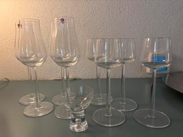 IITTALA diverse glazen zgan beschikbaar voor biedingen