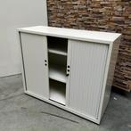 Gispen roldeurkast wit, 120x120x47cm, Ophalen, Gebruikt, 100 tot 150 cm, Kingloop