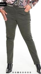 Broek Paprika kaki groen, maat 50, Kleding | Dames, Broeken en Pantalons, Maat 46/48 (XL) of groter, Ophalen of Verzenden, Lang