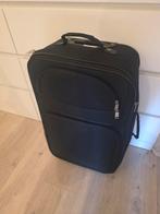 Zwarte Reiskoffer met Wieltjes, Sieraden, Tassen en Uiterlijk, Koffers, Ophalen, Zo goed als nieuw, Hard kunststof, Wieltjes