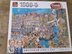 Puzzel King, Amsterdam King's Day, Hobby en Vrije tijd, Denksport en Puzzels, 500 t/m 1500 stukjes, Legpuzzel, Zo goed als nieuw