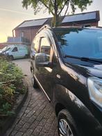 Fiat Qubo 1.4 54KW 2011 Zwart, Auto's, Fiat, Voorwielaandrijving, 15 km/l, Schuifdeur, 400 kg