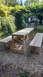 Picknick Tafel Tom, Tuin en Terras, Picknicktafels, Ophalen, Gebruikt, Rechthoekig, Hout