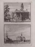 451-452 / Huis te Werve of Klein Matenes Rijswijk, Antiek en Kunst, Kunst | Etsen en Gravures, Ophalen of Verzenden