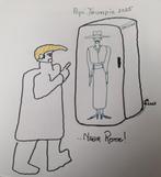 POPI-TRUMPIE 2025  Ontdooi! We moeten begraven in Rome!, Antiek en Kunst, Verzenden