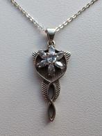 Evenstar kettinghanger, Evenstar ketting, lotr ketting, Ophalen of Verzenden, Zo goed als nieuw, Met edelsteen, Zilver
