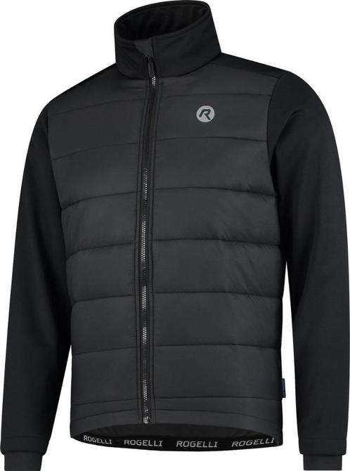 Nieuwe Rogelli jack Wadded II zwart maat S, Fietsen en Brommers, Fietsaccessoires | Fietskleding, Nieuw, Heren, Bovenkleding, S