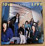 Dubbel LP 10 CC Live and let live., Ophalen, 1960 tot 1980, Gebruikt